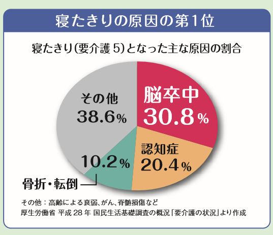 寝たきり原因グラフ